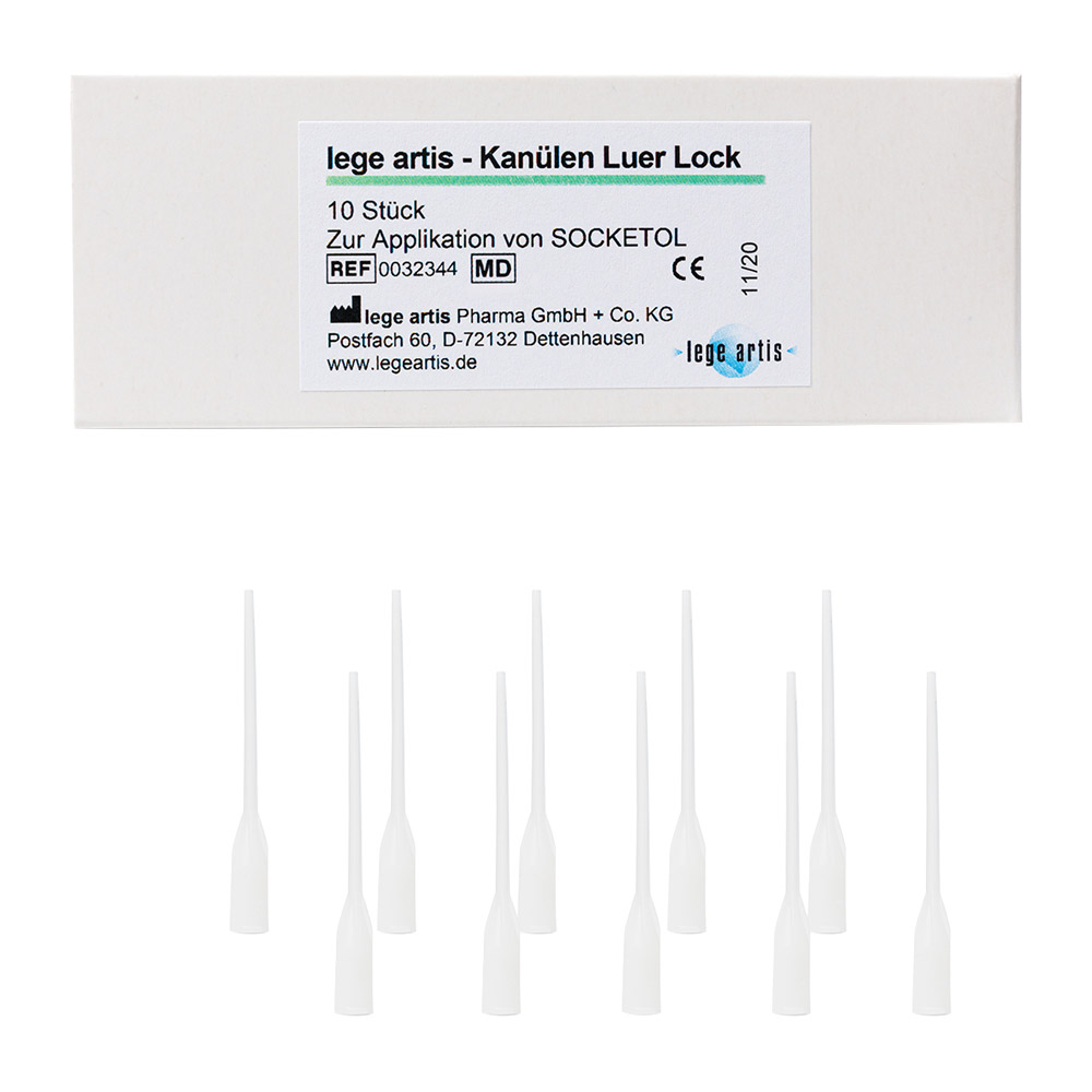 Plastik Kanülen Luer Lock Gr.2, 10 Stück