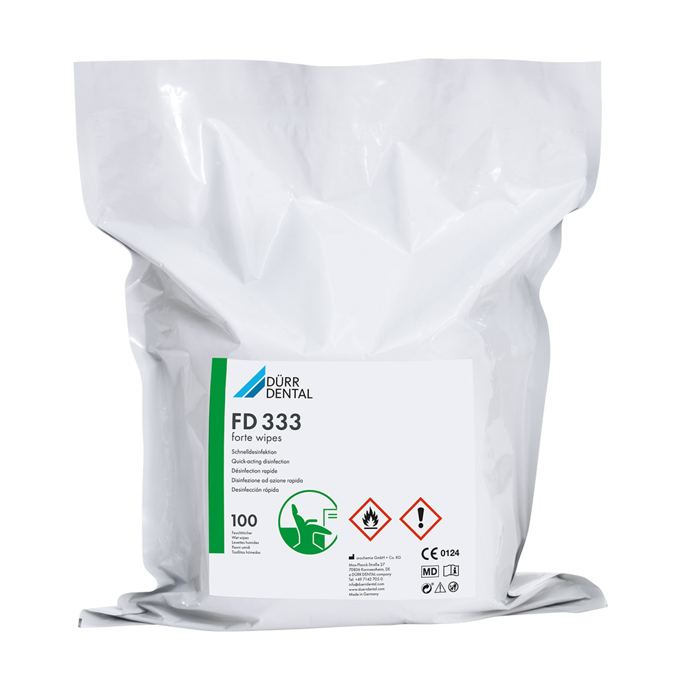 FD 333 forte wipes Schnelldesinfektion, 4 x 100 Stück