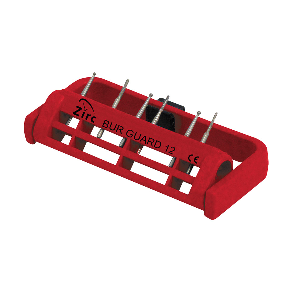 Steri Bur Guard klein 12-Loch rot, Stück