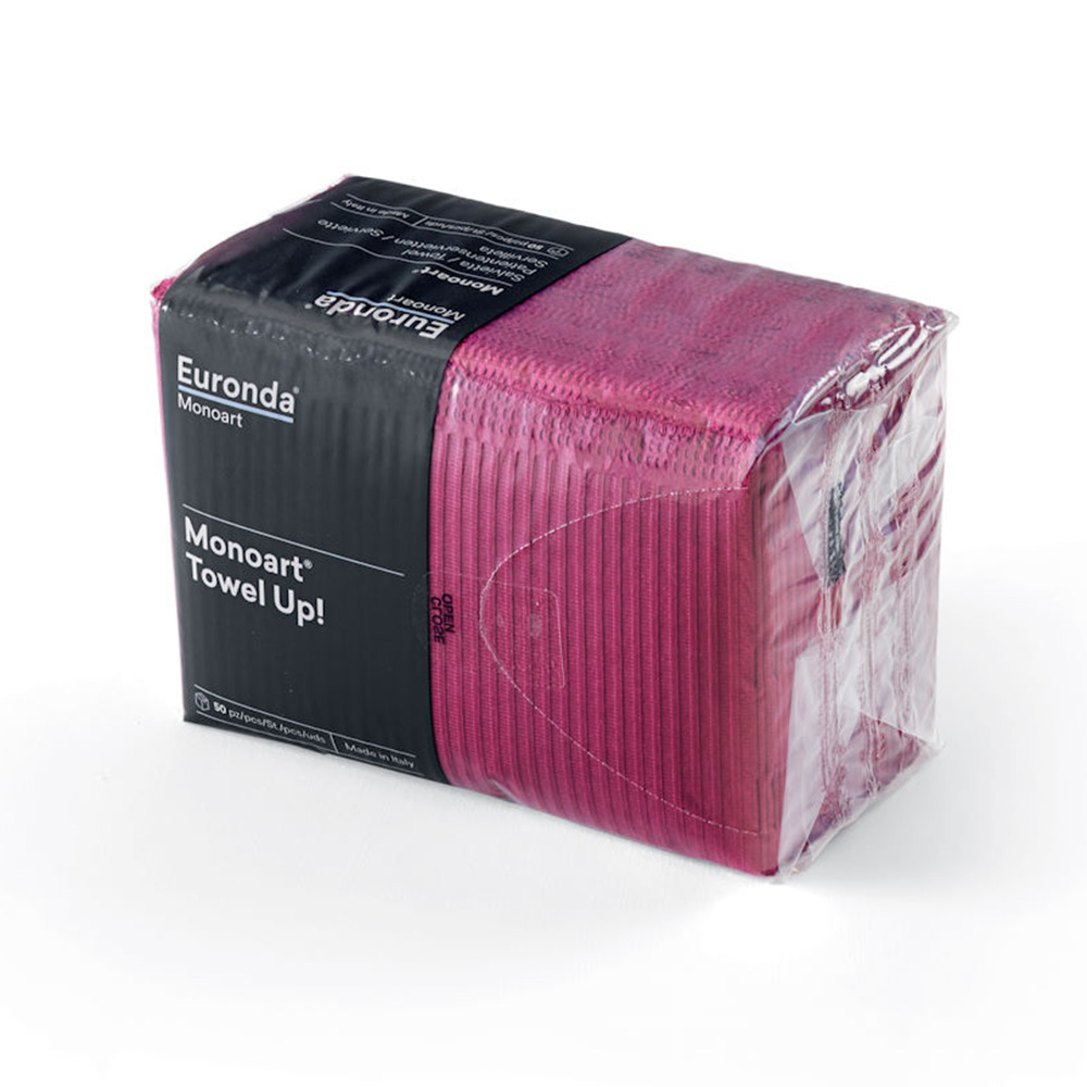 Monoart Patienten Servietten 33 x 45 cm weinrot, 500 Stück