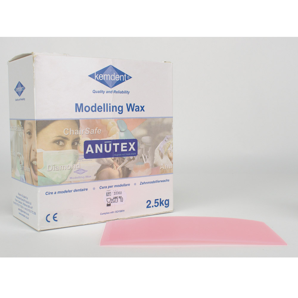 Anutex Modellierwachs rosa transluzent, 2,5 kg
