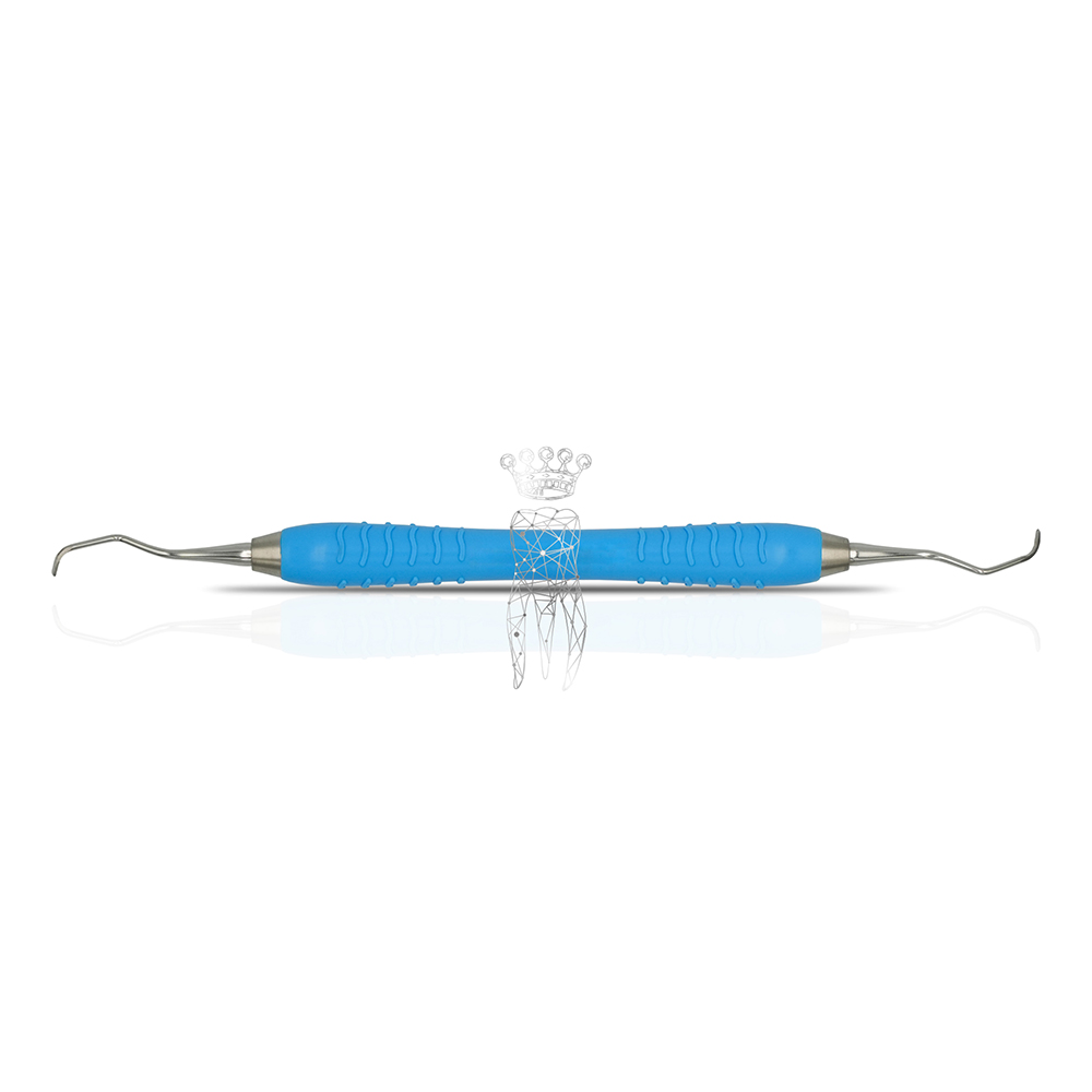 Kürette Columbia SI-960/4R-4L hellblau, Stück