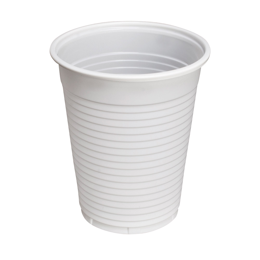 Monoart Trinkbecher 180 ml weiß, 3000 Stück