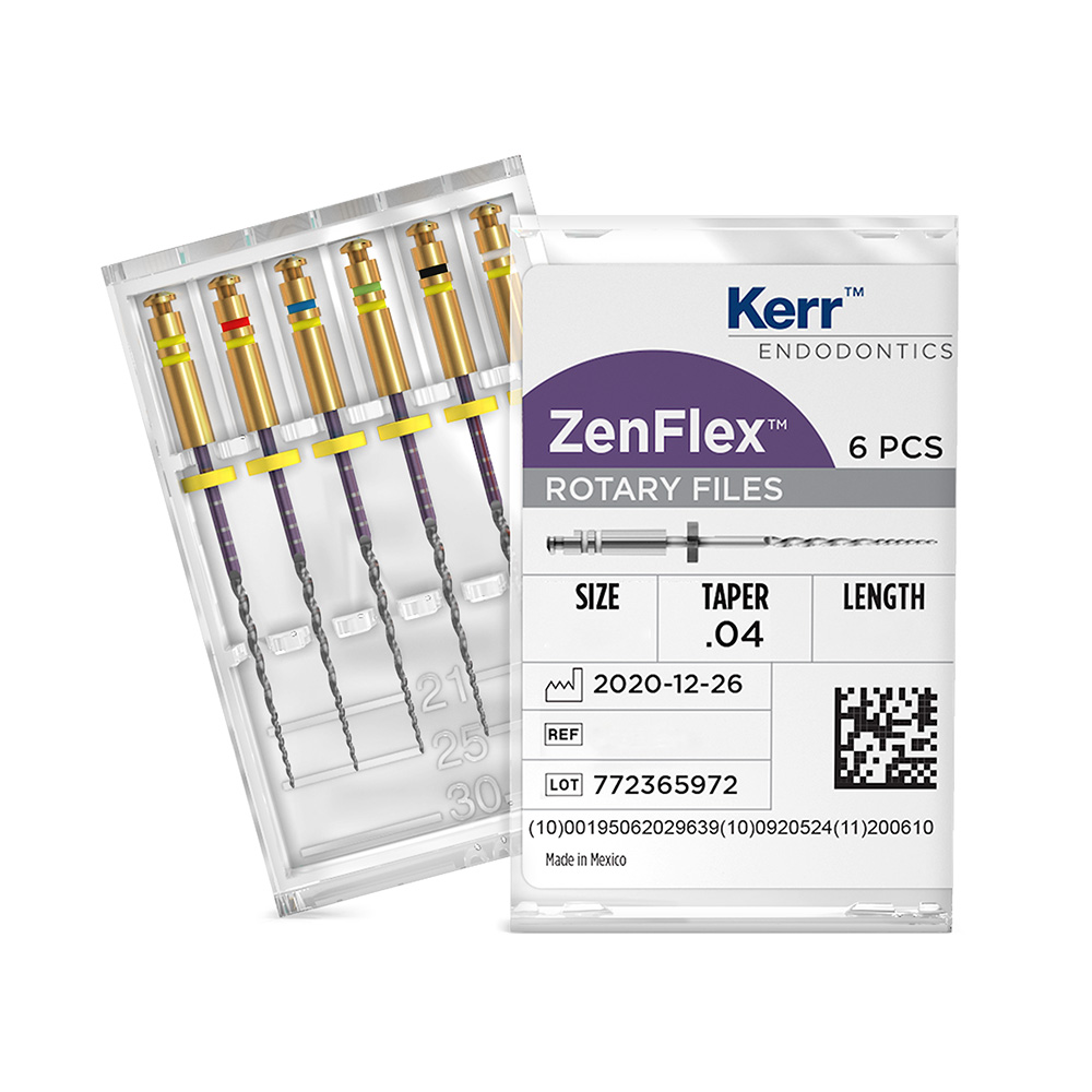 ZenFlex Niti Feile .40 / .04 31 mm, 6 Stück