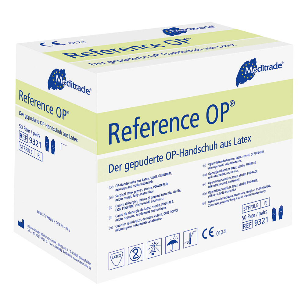 Reference OP Handschuhe steril Gr. 6,5, 50 Paar