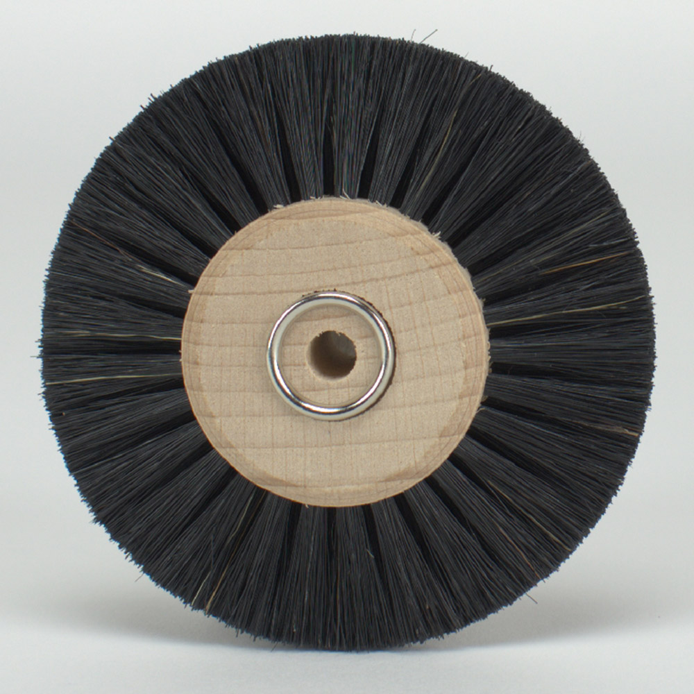 Polierbürste Chunking schwarz 4-reihig 80 mm, Stück