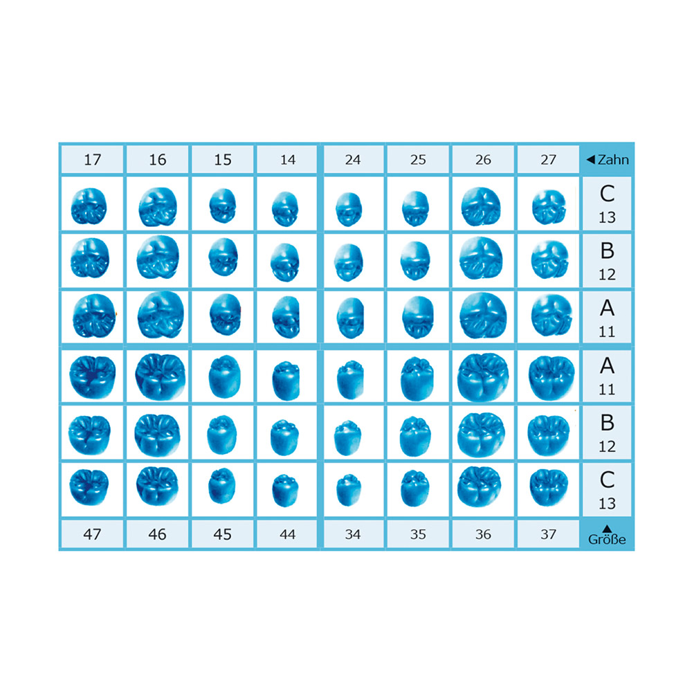 S-U Skabets Wachsfertigteil VGK 27A, 25 Stück
