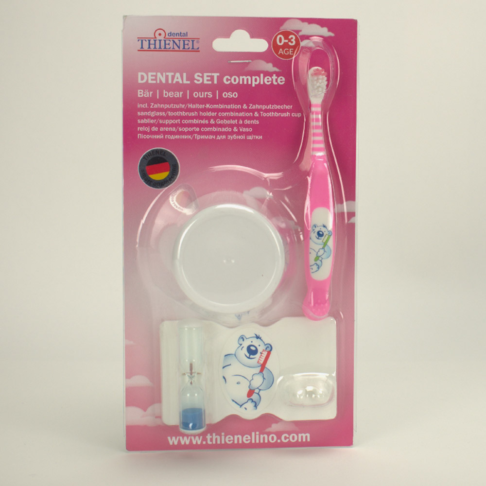 Dental-Set kpl. Baby 0-3J Otto pink, Stück