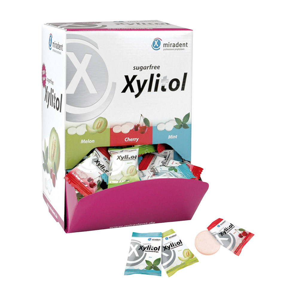 Xylitol Drops, Schüttbox sortiert 100 Stück