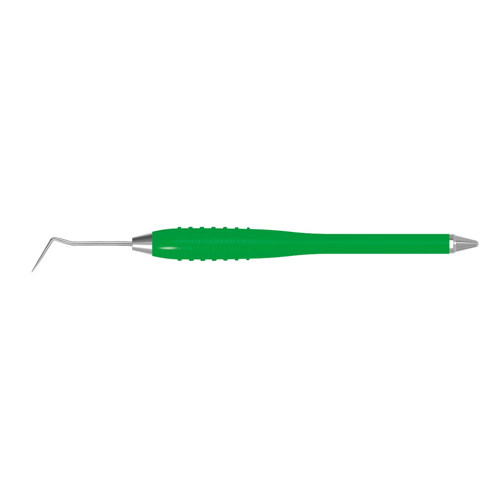 Zahnsonde Figur 9 1091/33 standard Colori Silikongriff grün, Stück