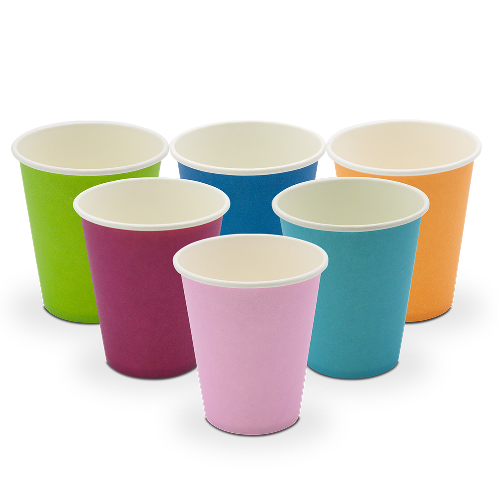 Mundspülbecher Papier 180 ml sortiert, 3000 Stück