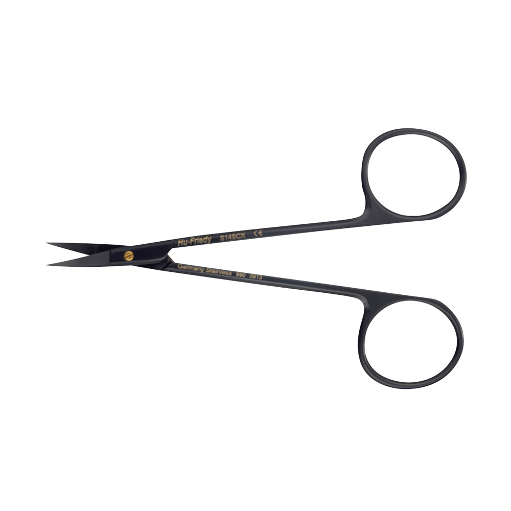 LaGrange Schere Black Line Super Cut zweifach gebogen 11,5 cm, Stück