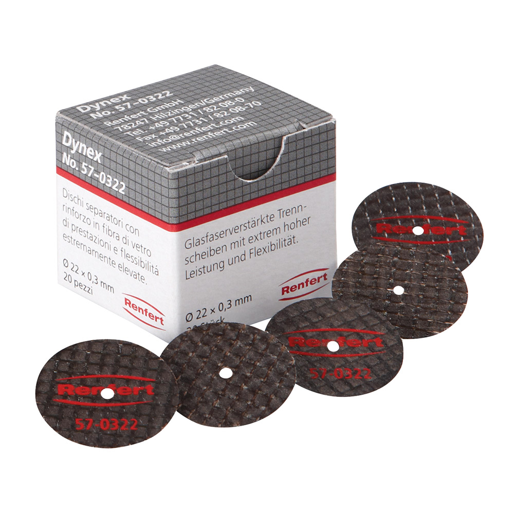 DynexTrennscheiben 22 x 0,3 mm, 20 Stück