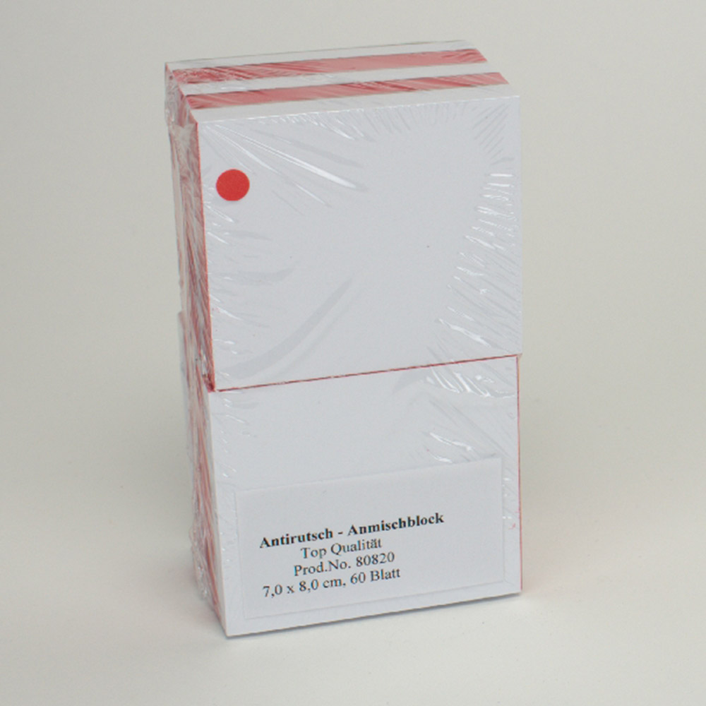 Anmischblock Universal Antirutsch 7 x 8 cm, 10 Stück