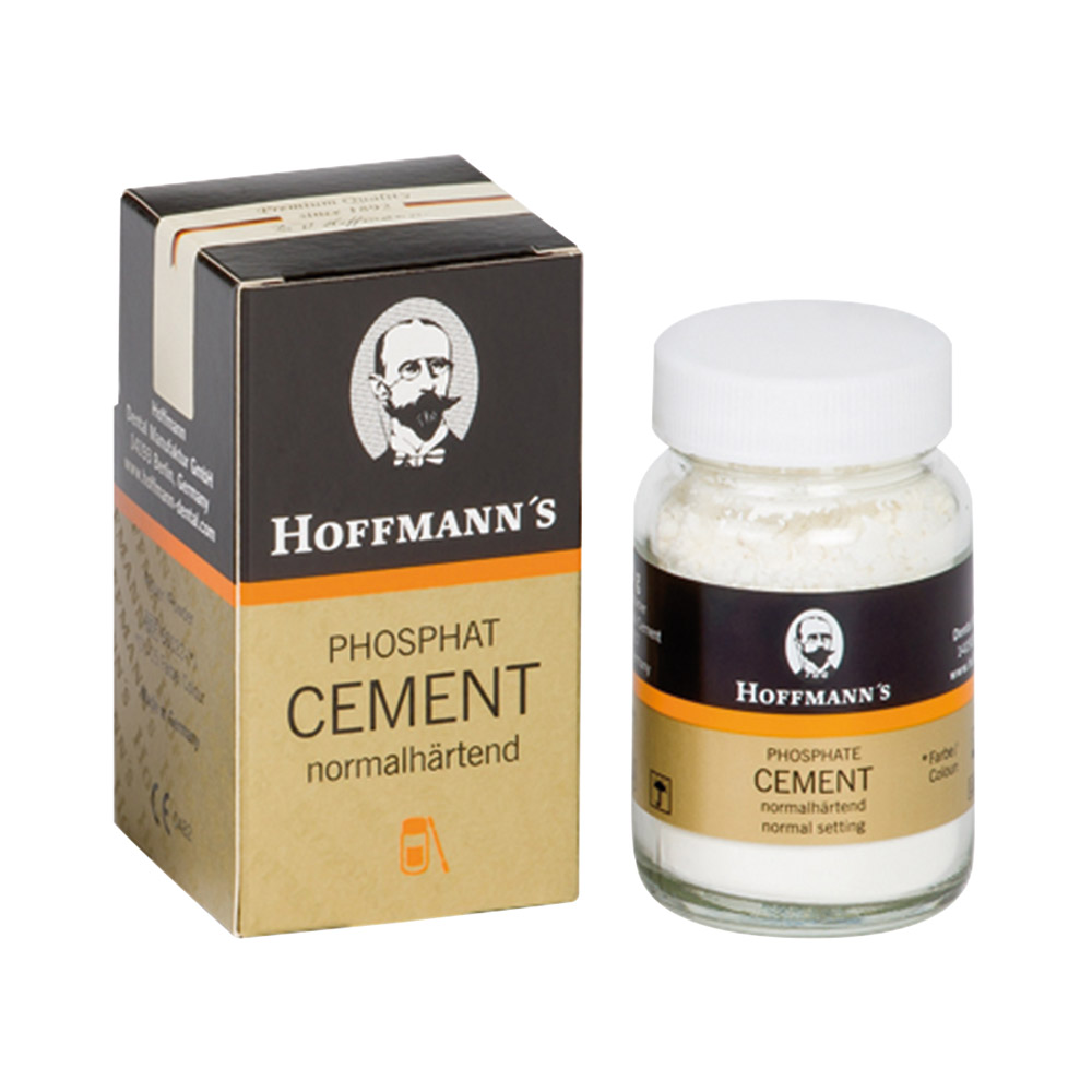 Hoffmann's Cement normalhärtend 9 grau, 100 g Pulver