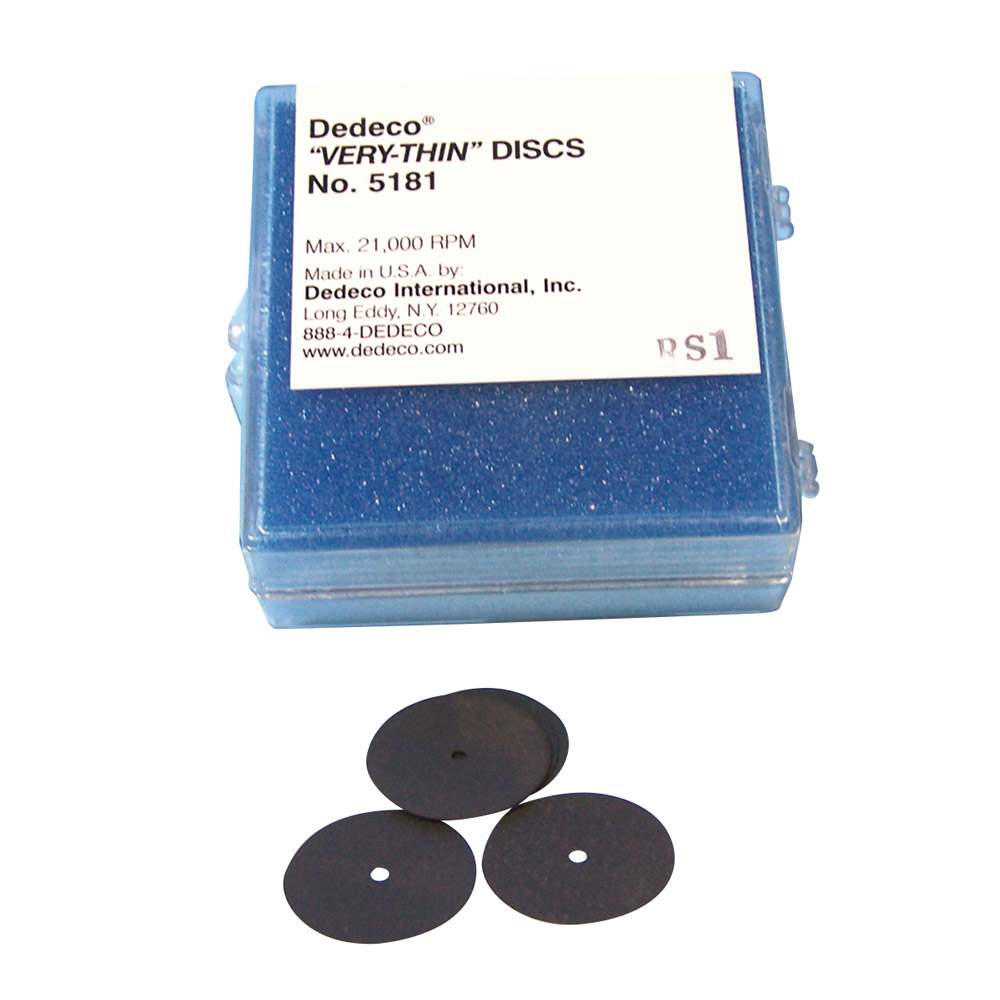 Trennscheiben Dedeco 5182 22 x 0,30 mm, 100 Stück