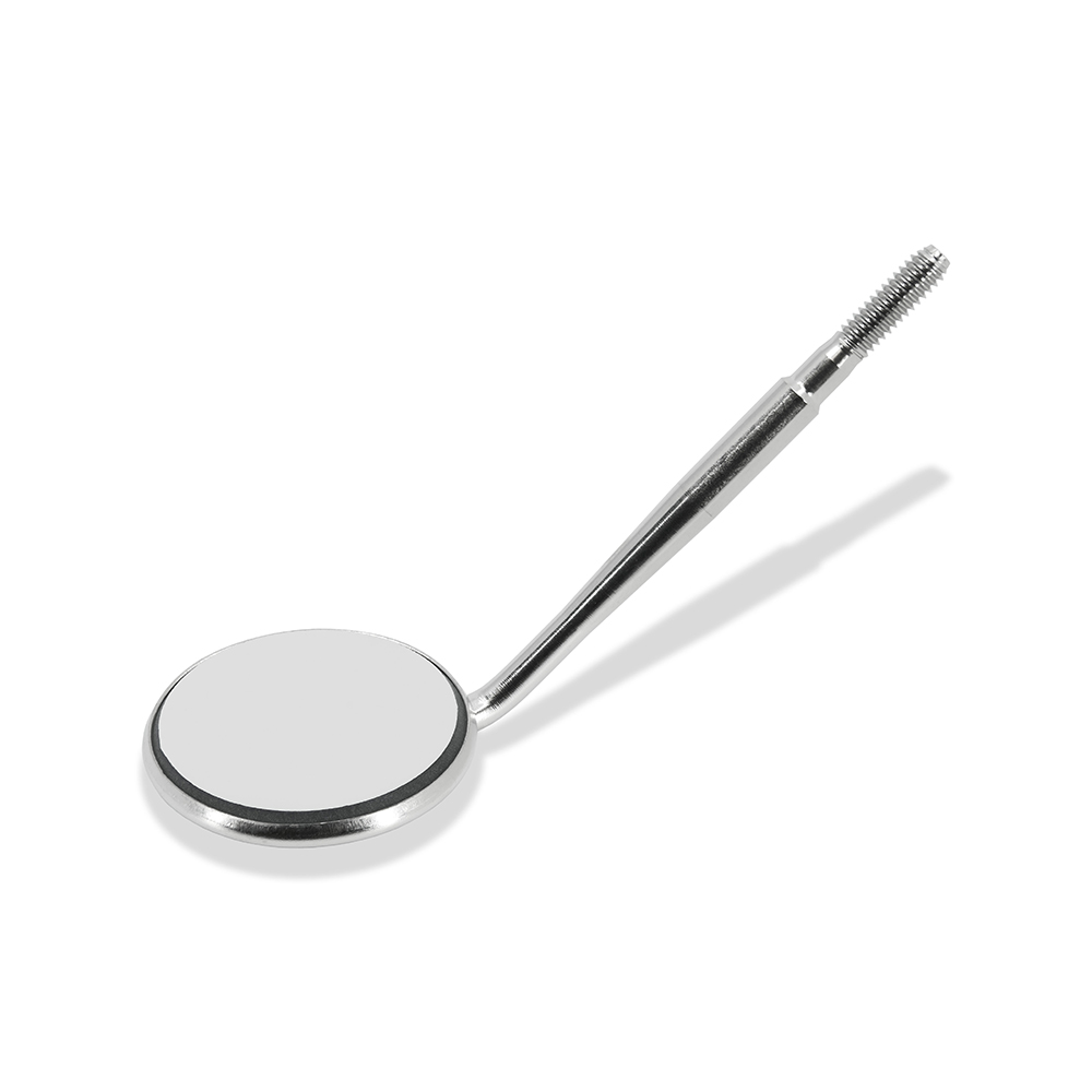 Mundspiegel TOPvision FS Rhodium 4 plan CS , 12 Stück