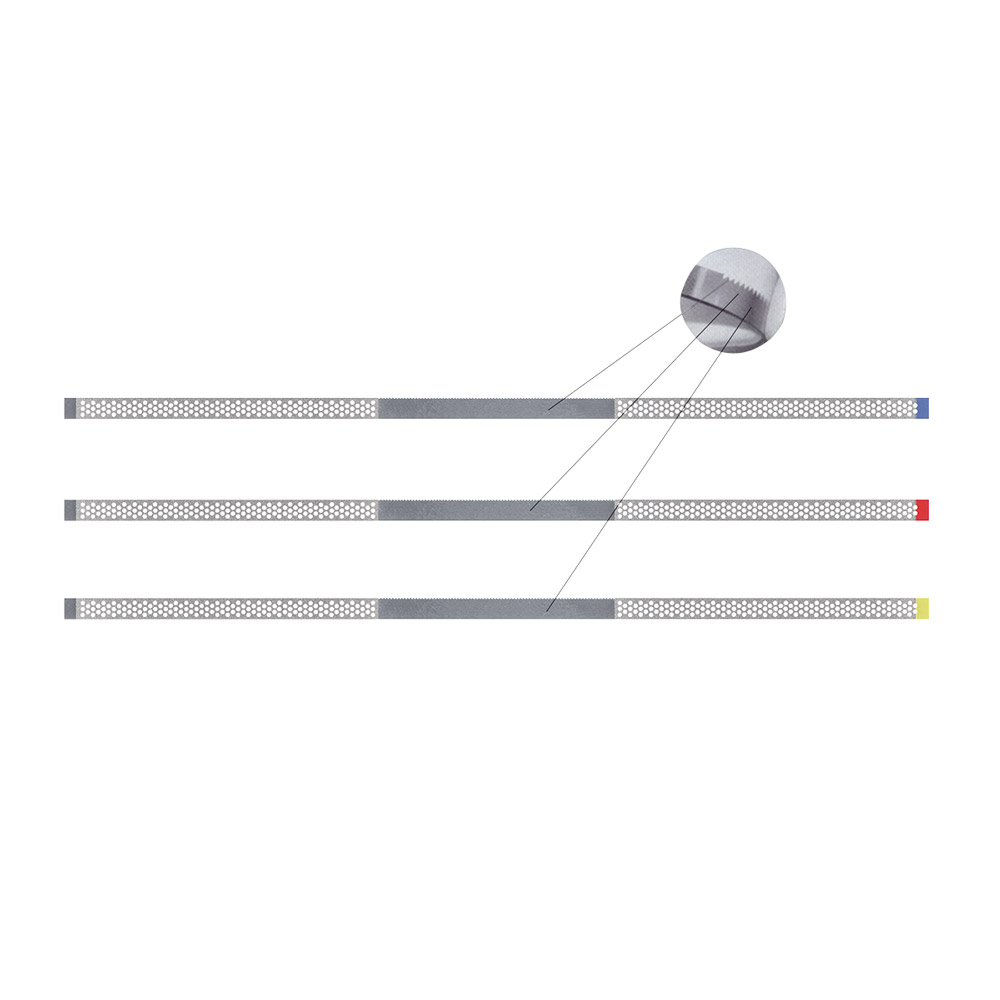 Diamantstreifen PXDS2 0,13 mm 45 µ, 10 Stück