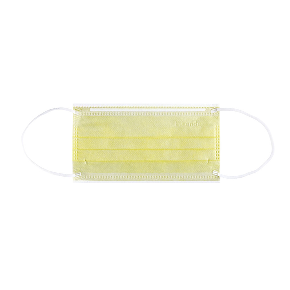 Monoart Pro 4 Perfect Fit Mundschutz gelb, 50 Stück