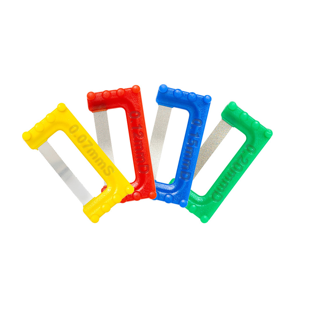 ContacEZ IPR Strips Medium sortiert, 16 Stück (je 4x gelb, rot, dunkelblau, grün)