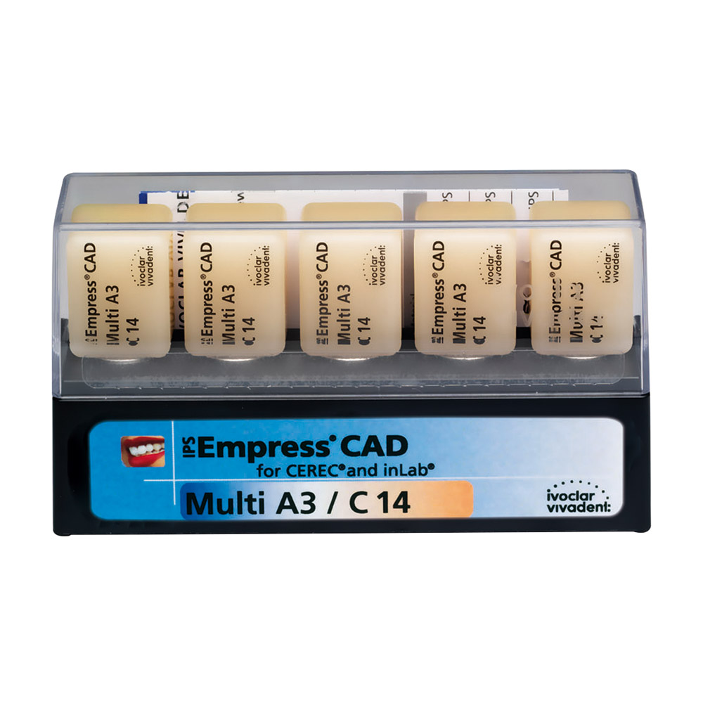 Empress CAD Cerec/Inlab Multilayer A3,5 C14, 5 Stück