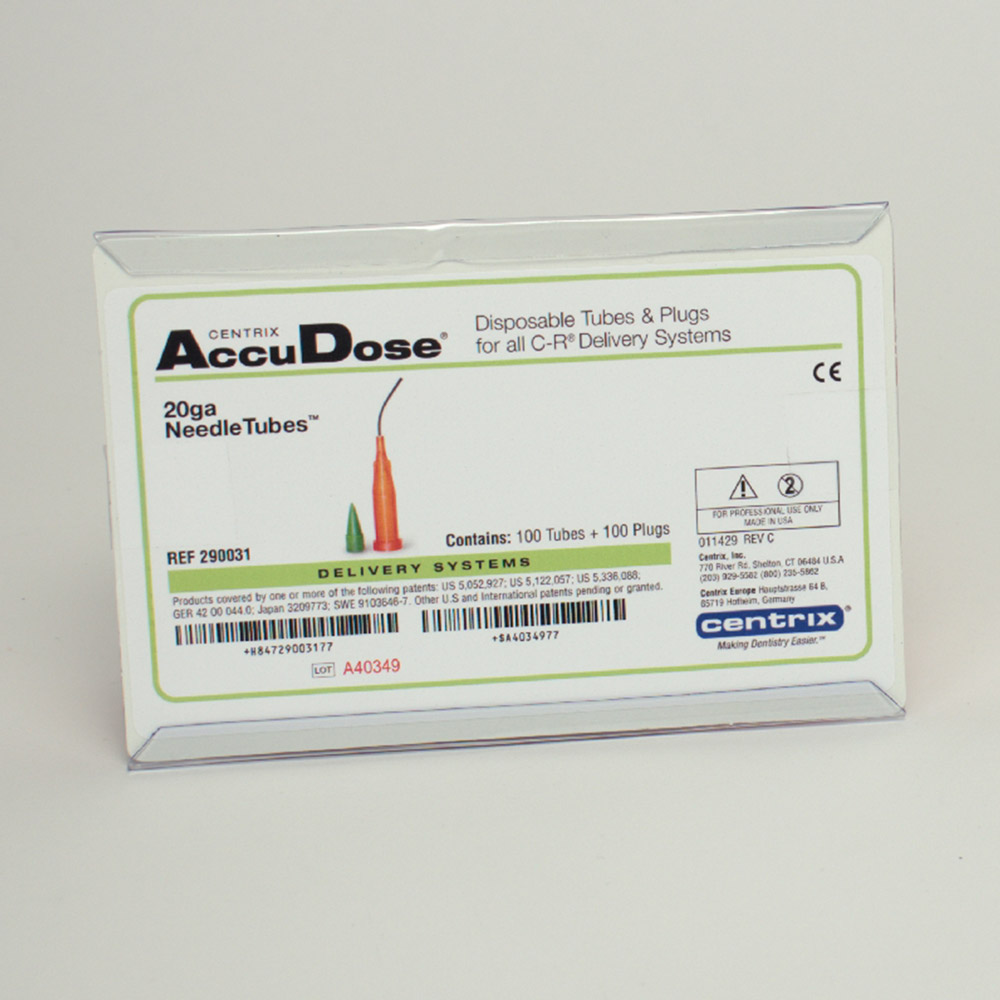 Accudose Needle Tips 20 ga, 100 Stück
