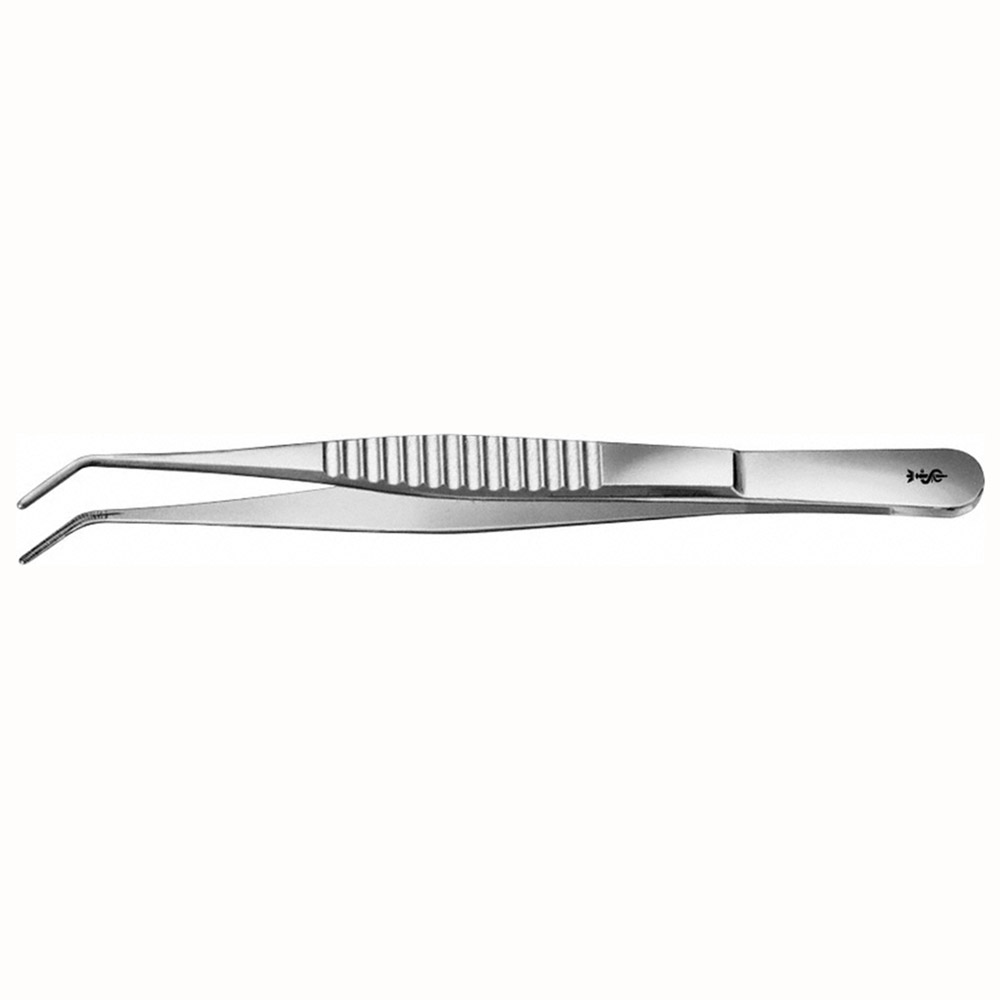 Pinzette DE Bakey atraumatisch 2/150 mm gebogen, Stück