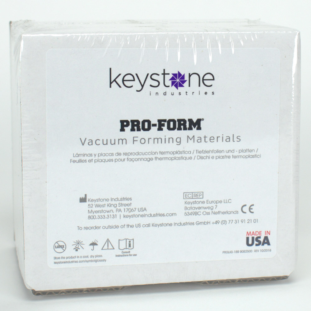 Pro-Form Soft Eva Tiefziehfolie 2,00 mm, 25 Stück