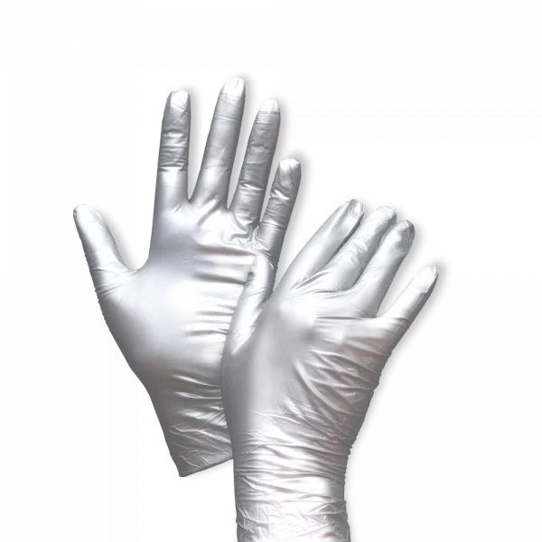 Fancy silver Nitril Handschuhe puderfrei Gr. XS, 100 Stück