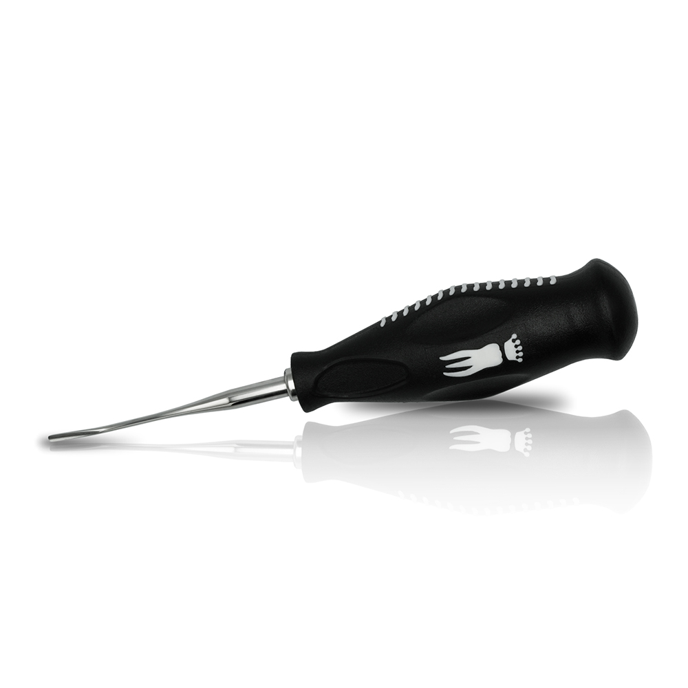 PeriLux ErgoTouch 2,0 mm gebogen schwarz, Stück