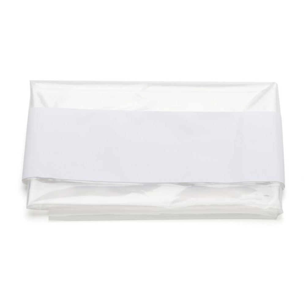 Schutzfolie mit Klebestreifen 40 x 50 cm transparent, 20 Stück