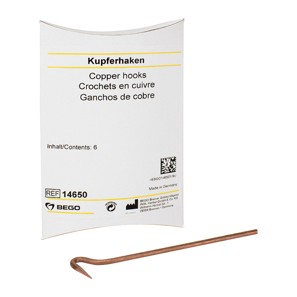 Eltropol Kupferhaken, 6 Stück
