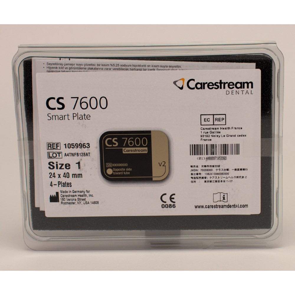 Speicherfolien Smart für CS 7600 Gr.1, 4 Stück