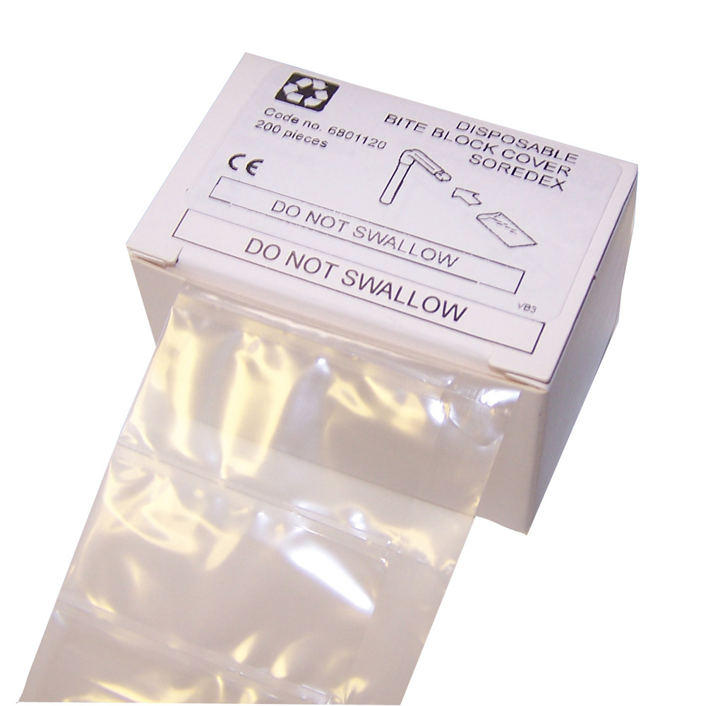 Schutzhüllen Aufbisstück, 200 Stück