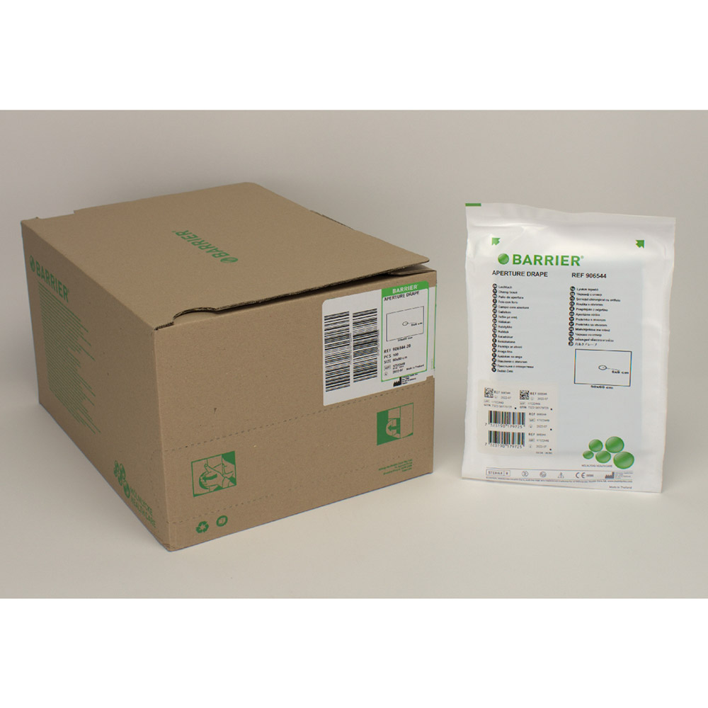 Barrier Lochtuch oval 50 x 60 cm, 100 Stück