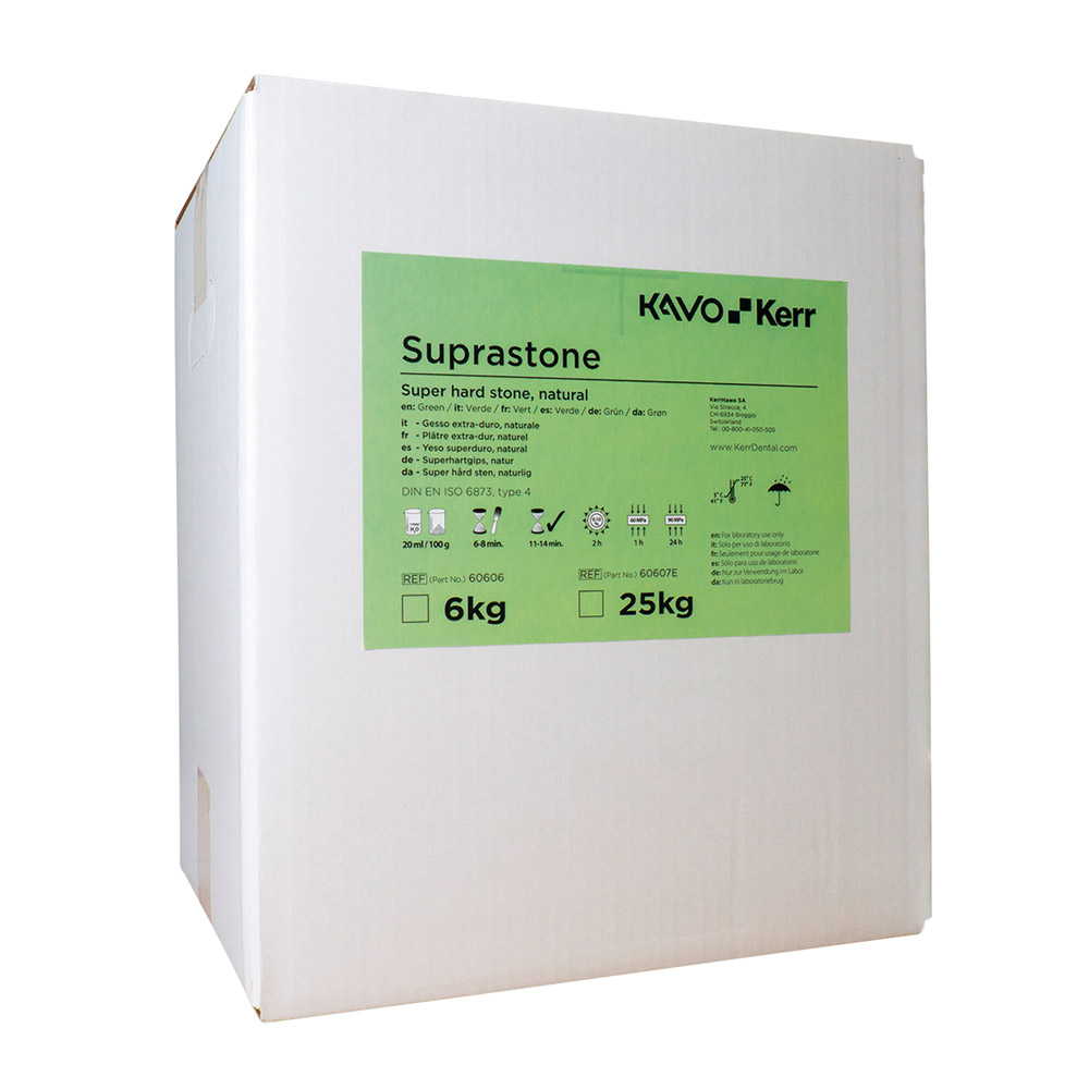 Suprastone grün Kerr, 25 kg Karton