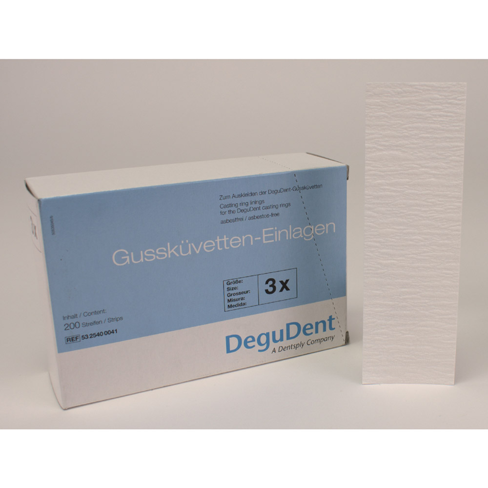 Gussküvetteneinlagen 3x 25400041, Packung