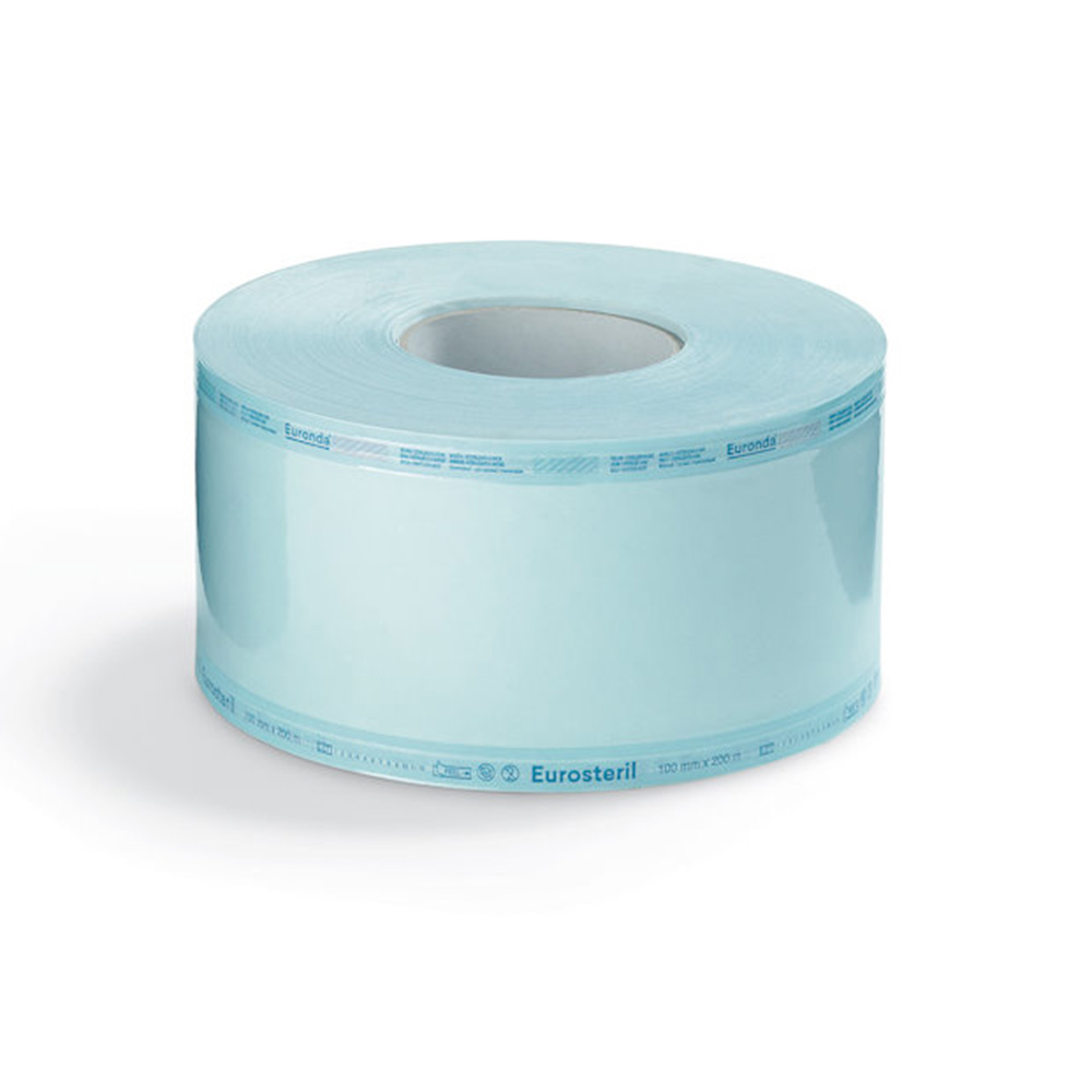 Sterilisationsfolie 10 cm, 200 m Rolle