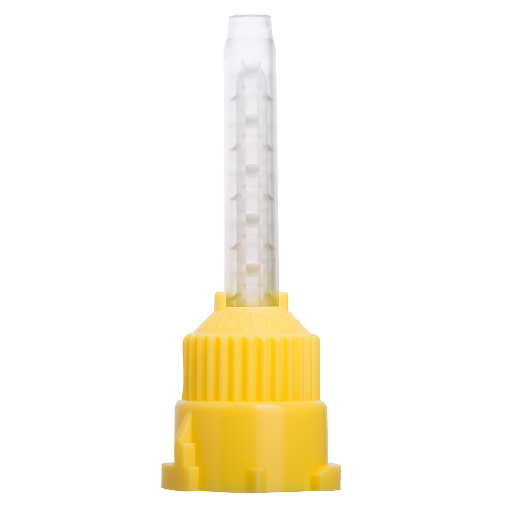 Mischkanülen Dreve 1:1 gelb, 40 Stück