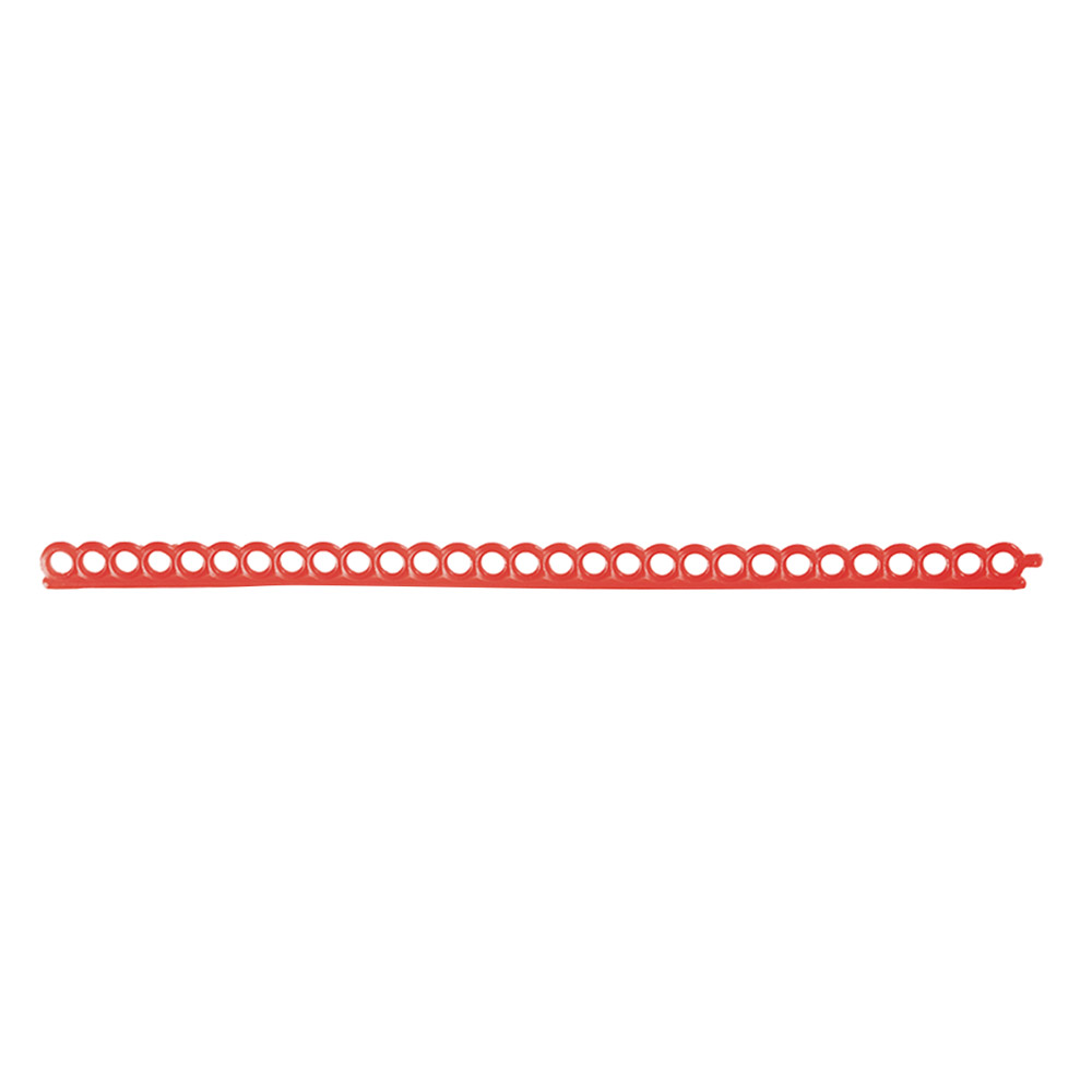 Lochretentionen mit Abschluss 7 x 125 mm, Packung