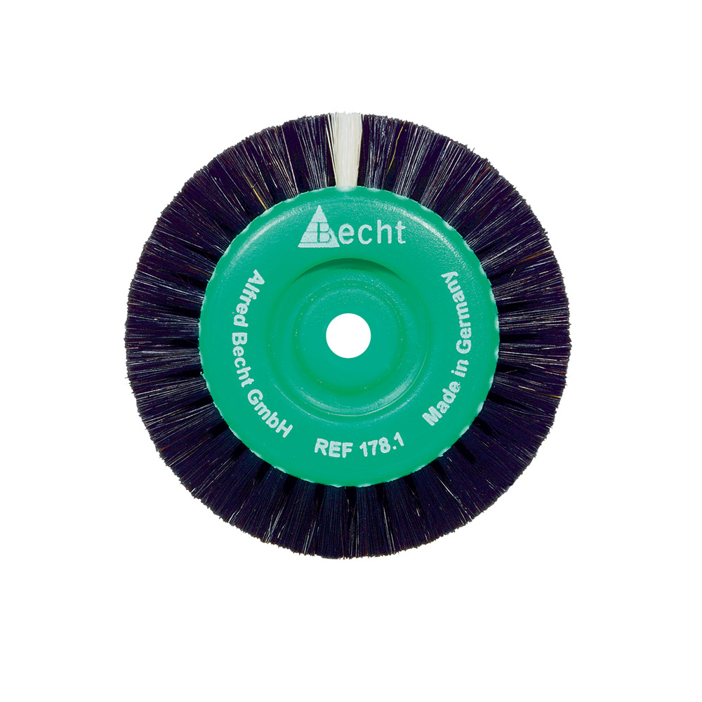 Polierbürste grüner Kern 2-reihig 40 x 60 mm, Stück