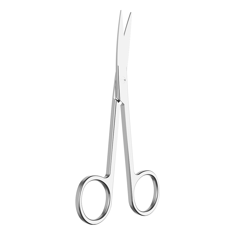 PLULINE Zahnfleischschere 12 cm gebogen, Stück