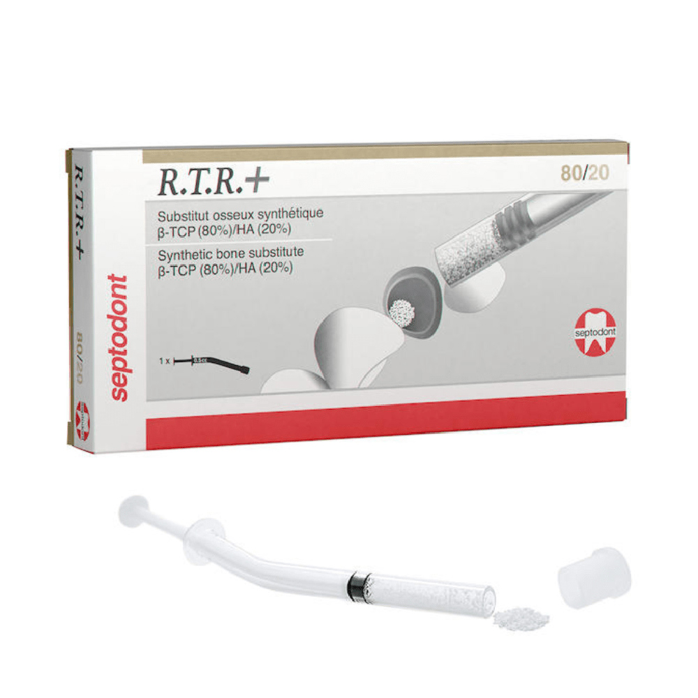 R.T.R.+ 80/20 Knochenersatzmaterial, 0,5 cm³ Spritze