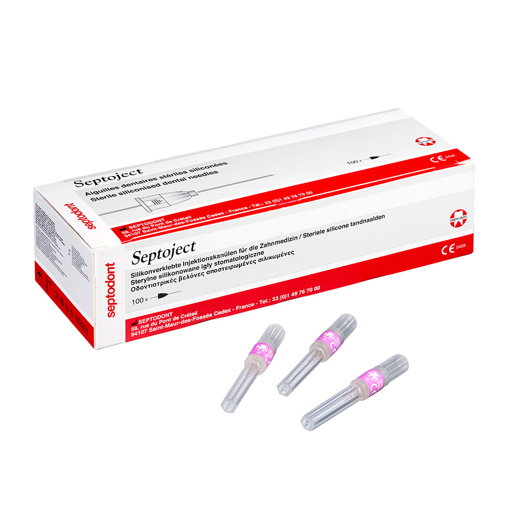 Septoject kurz G25 0,5 x 25 mm, 100 Stück