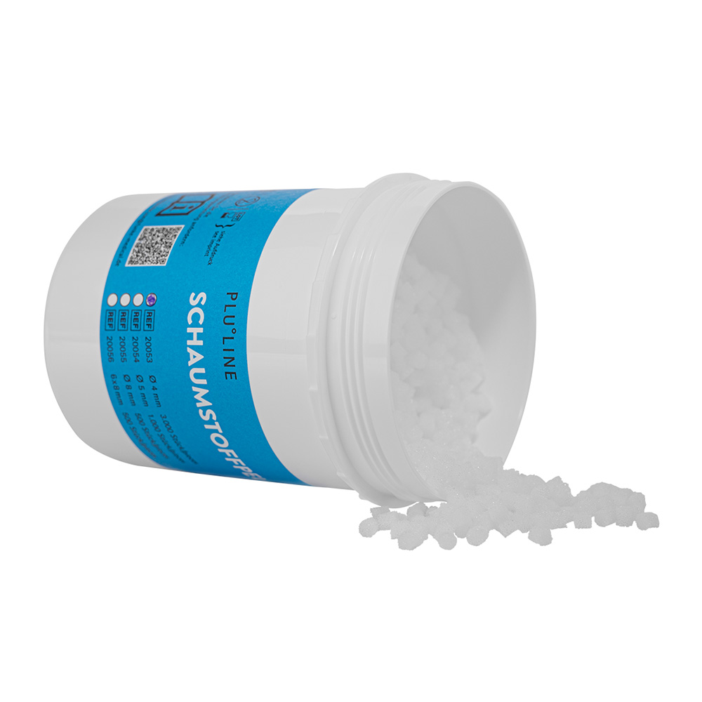 PLULINE Schaumstoff-Pellets Gr.1, 3000 Stück