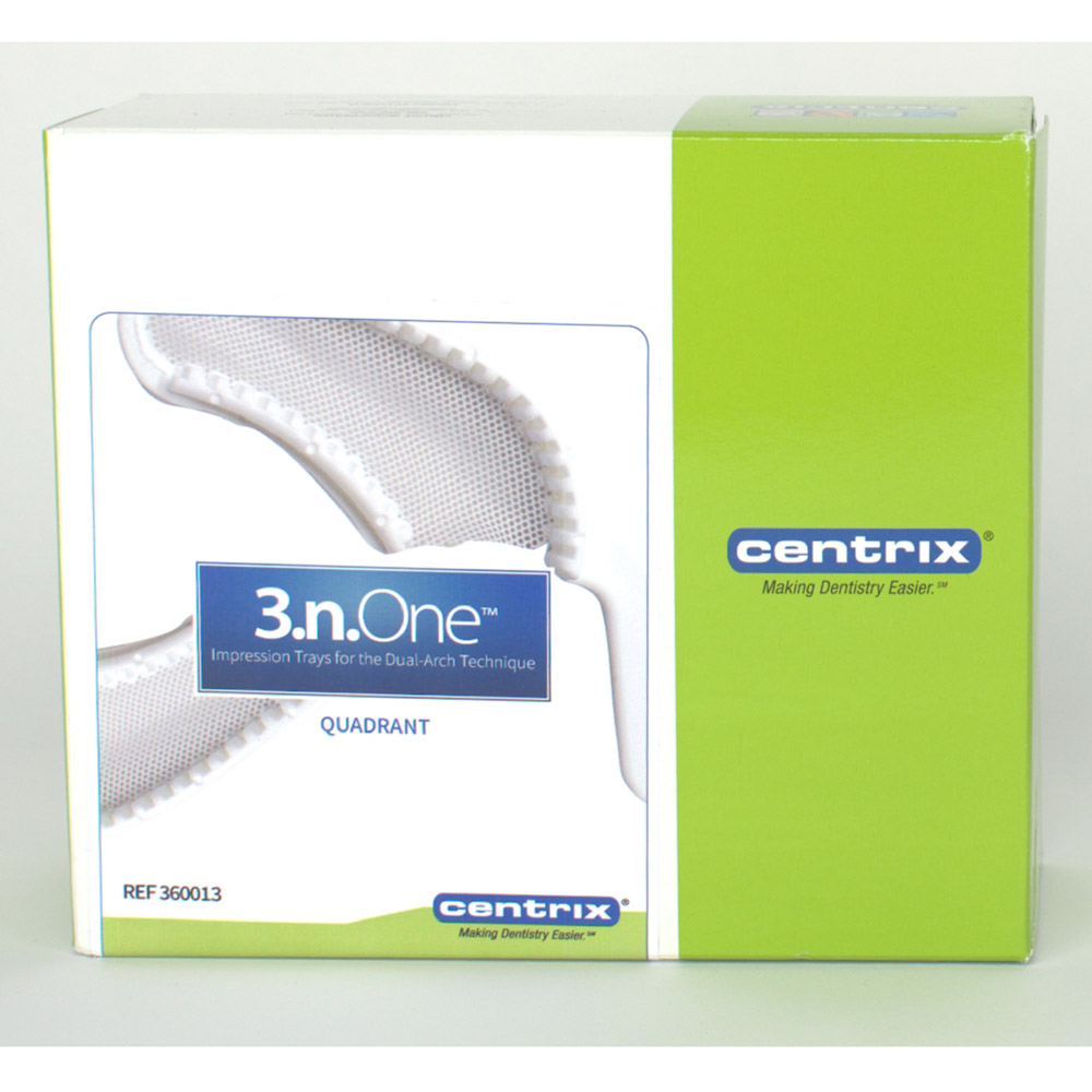 3.N.One Impression Tray  Quadrant, 35 Stück