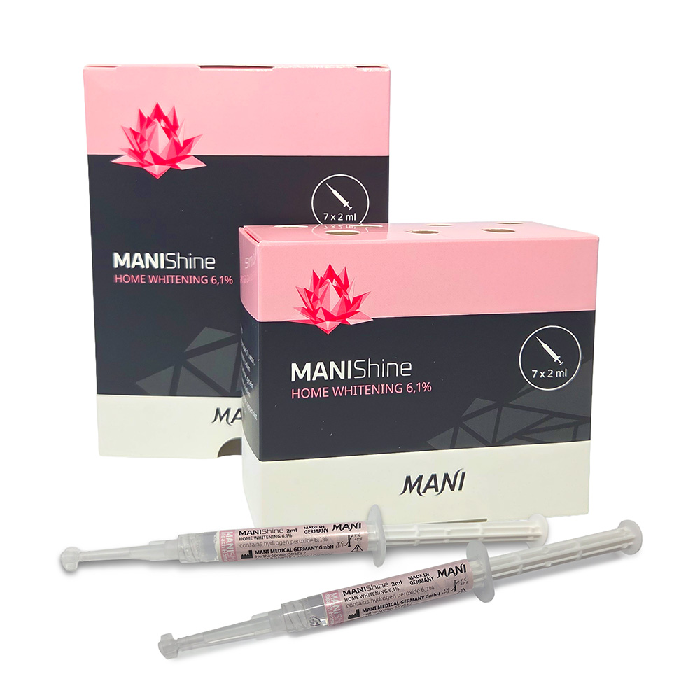ManiShine Whitening Home 6,1 %, 7 x 2 ml Spritze