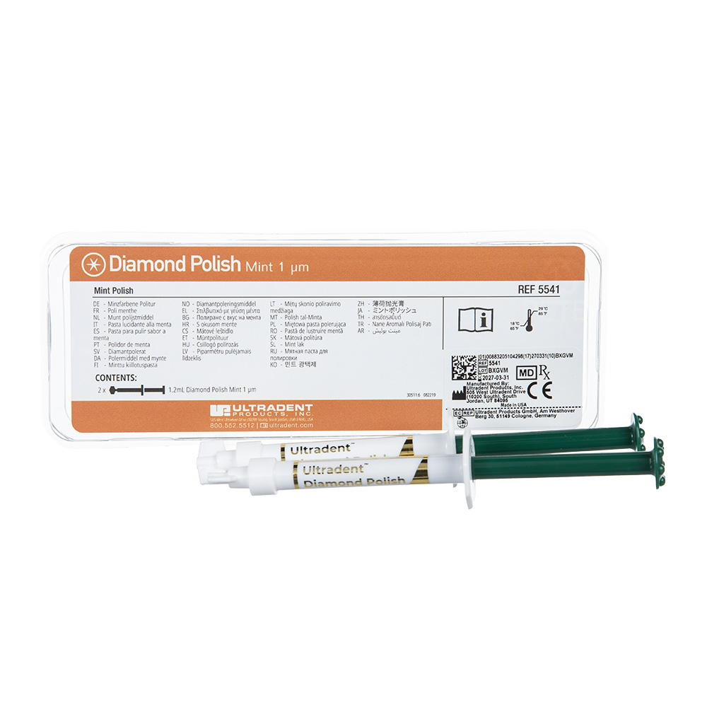 Diamond Polish mint, 2 x 1,2 ml