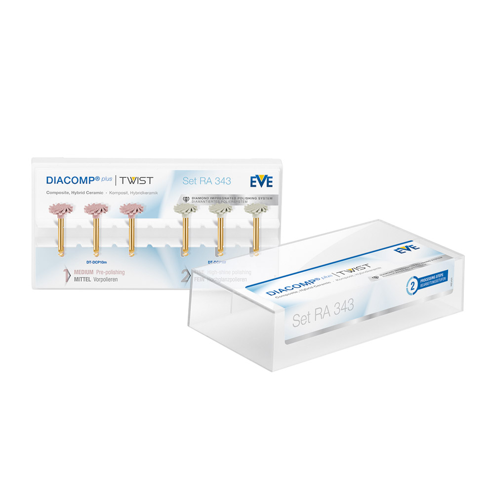 EVE Diacomp Plus Twist 10 Mix RA 343, 6 Stück