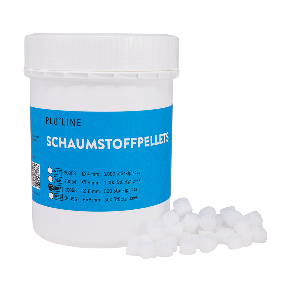 PLULINE Schaumstoff-Pellets Gr.3, 500 Stück